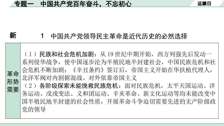 中考湖南历史2.第二部分　湖南中考专题研究_1.专题一　中国共产党百年奋斗，不忘初心.pptx_第2页