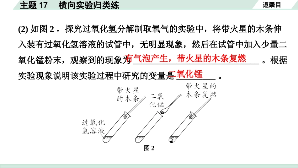 中考宁夏化学02.第一部分　宁夏中考考点研究_17.主题17　横向实验归类练_主题17　横向实验归类练.pptx_第3页