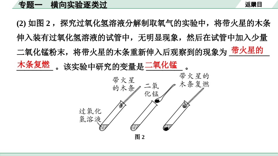 中考内蒙古化学03.第二部分  内蒙古中考专题突破_01.专题一　横向实验逐类过.pptx_第3页