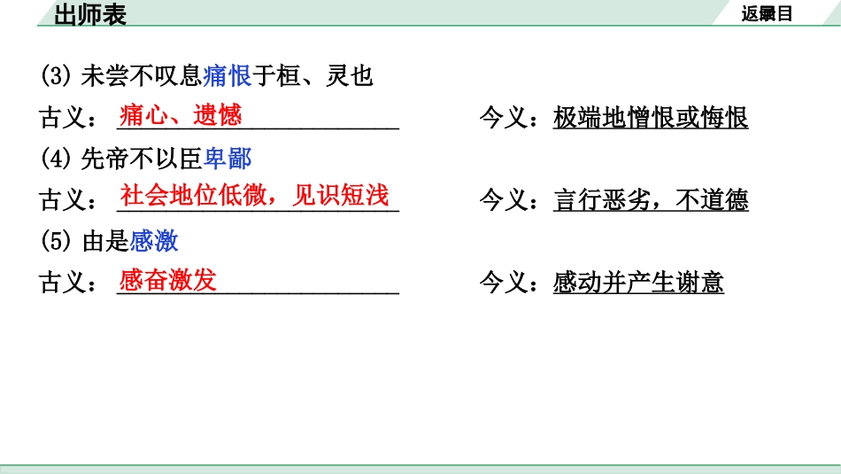 中考沈阳语文2.第二部分  古诗文阅读_2.专题二  文言文阅读_1.一阶 课标文言文梳理及训练_5.出师表_出师表（练）.pptx_第3页