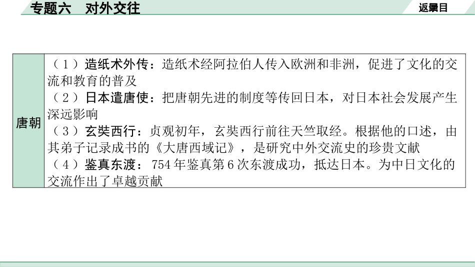 中考湖南历史2.第二部分　湖南中考专题研究_6.专题六　对外交往.pptx_第3页