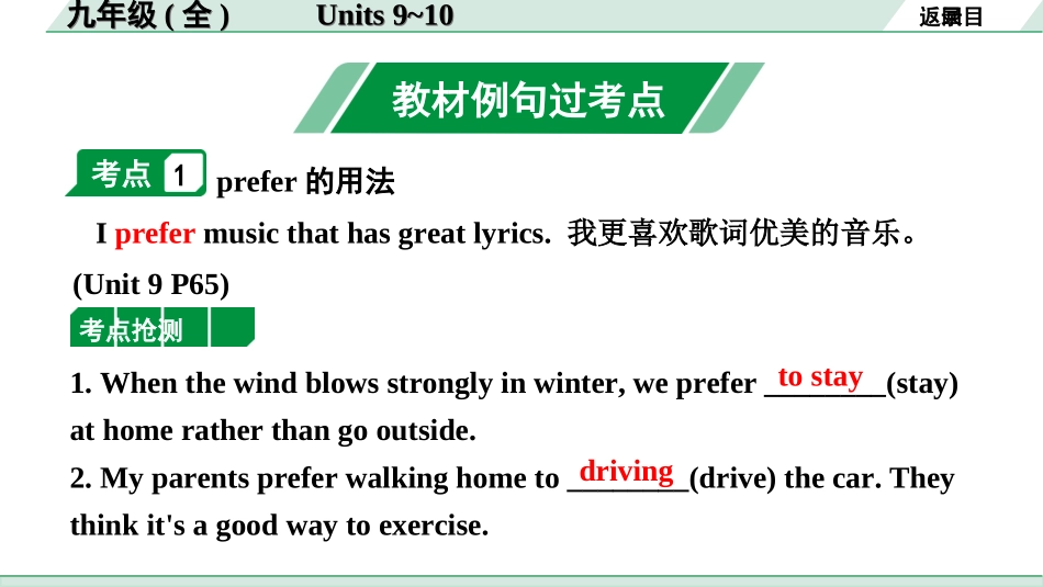 中考长沙英语22. 第一部分 九年级（全）Units 9~10.ppt_第2页