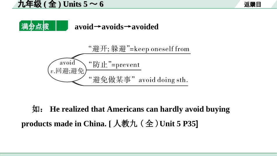 中考昆明英语19. 第一部分 九年级(全) Units 5～6.ppt_第3页