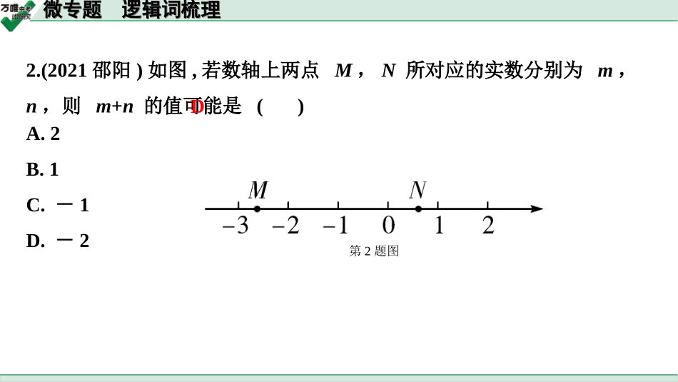 中考江西数学1.第一部分  江西中考考点研究_4. 第四章  三角形_2.微专题  逻辑词梳理.ppt_第3页