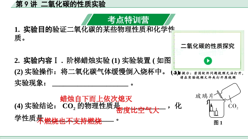 中考上海化学09.第9讲  二氧化碳的性质实验.pptx_第2页