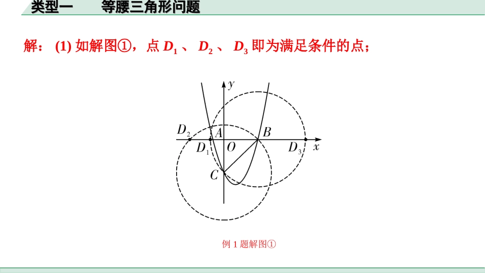 中考重庆数学2.第二部分  重庆重难题型研究_二、解答重难题型精讲练_5.题型十二  二次函数综合题_1.类型一  等腰三角形问题.ppt_第2页