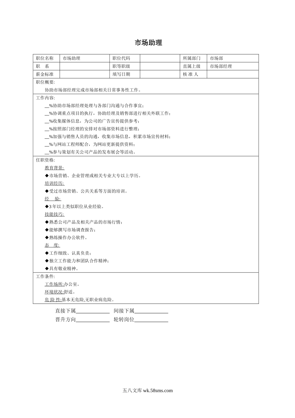 市场助理.doc_第1页