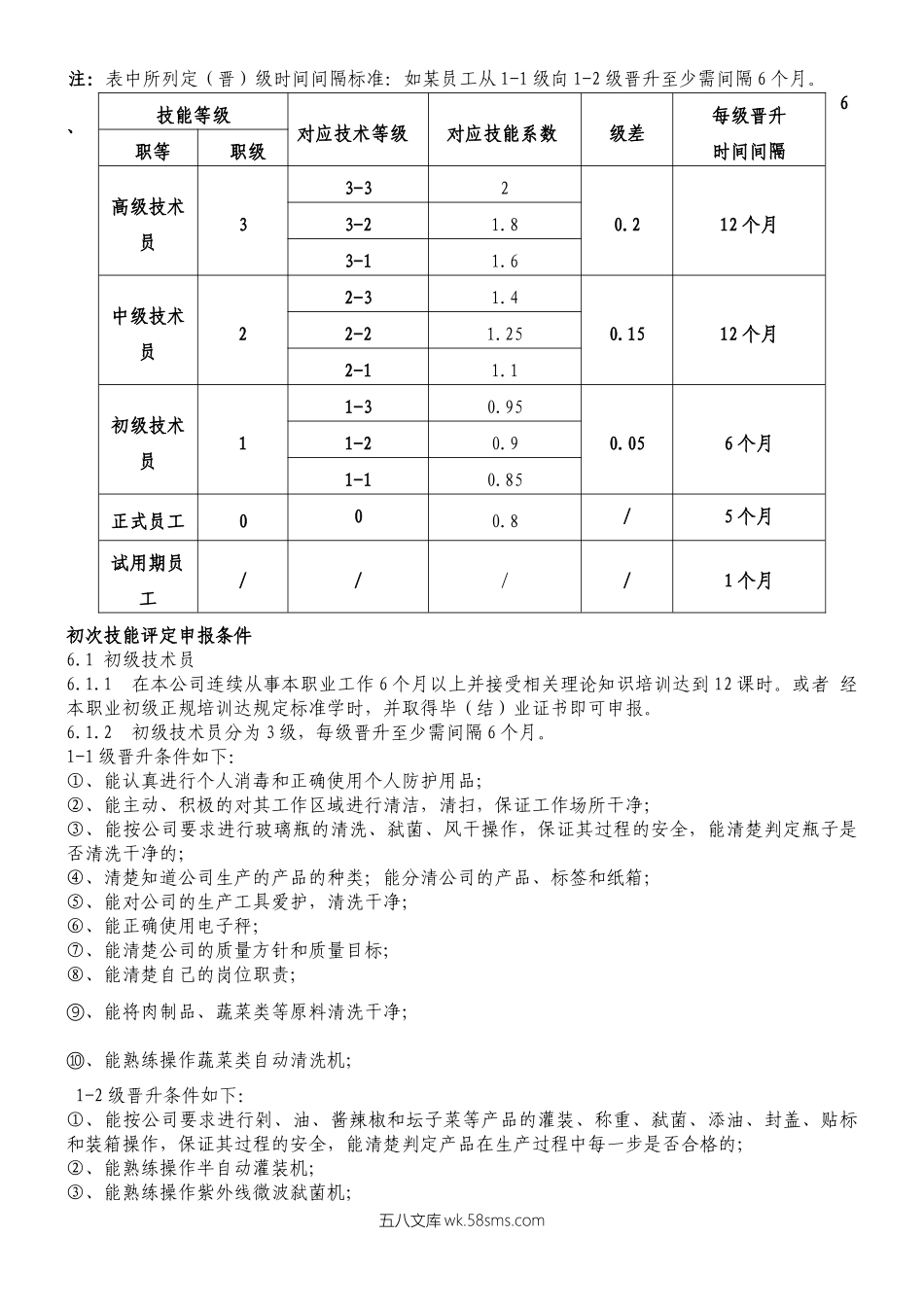 生产部员工技术等级评定办法.doc_第2页