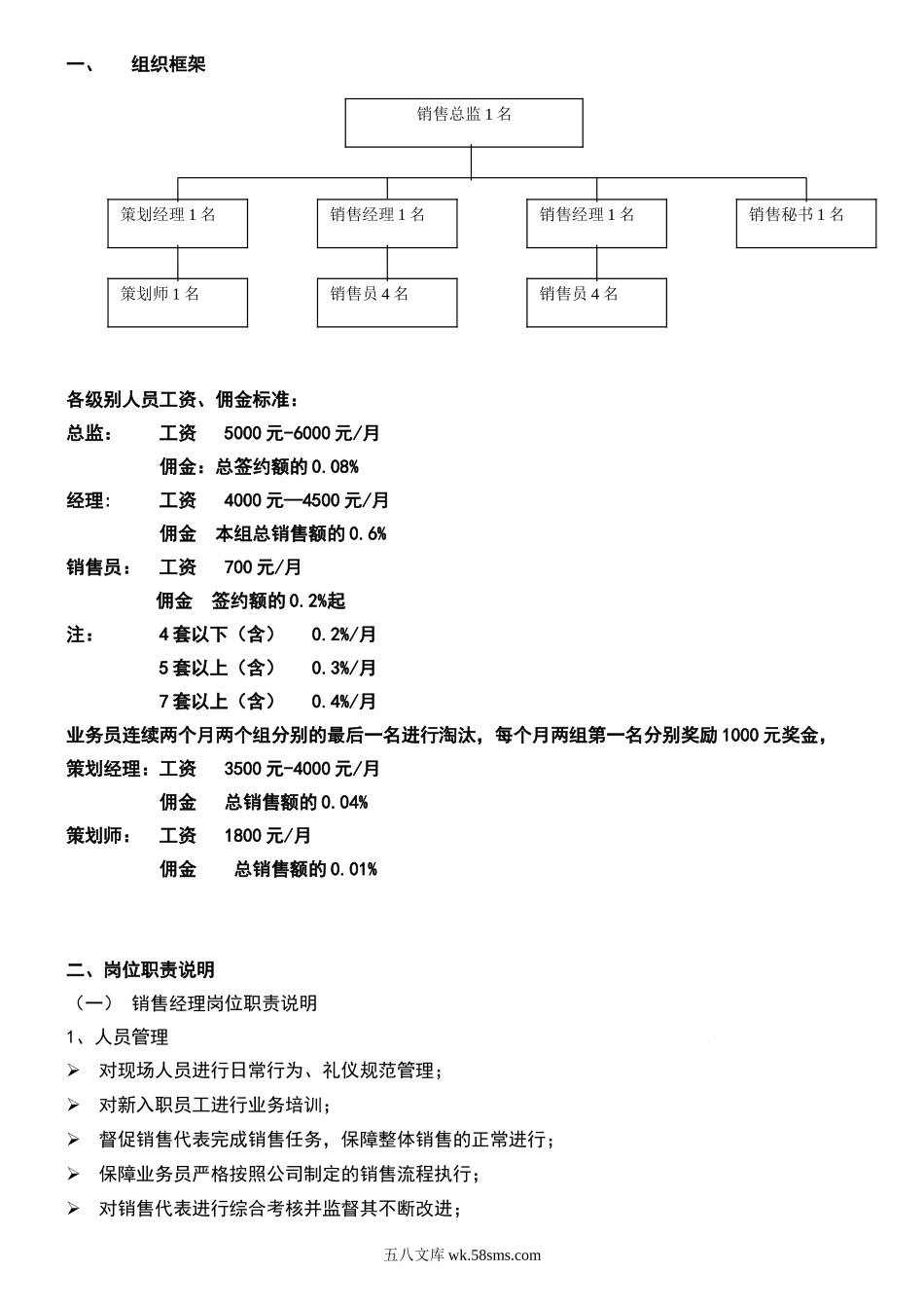 万科房地产公司全套销售薪酬管理制度.doc_第2页