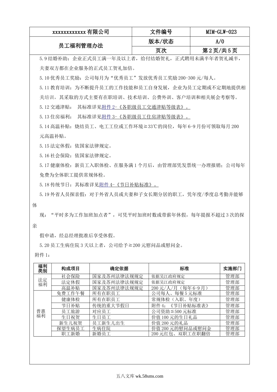 员工福利管理办法.doc_第3页