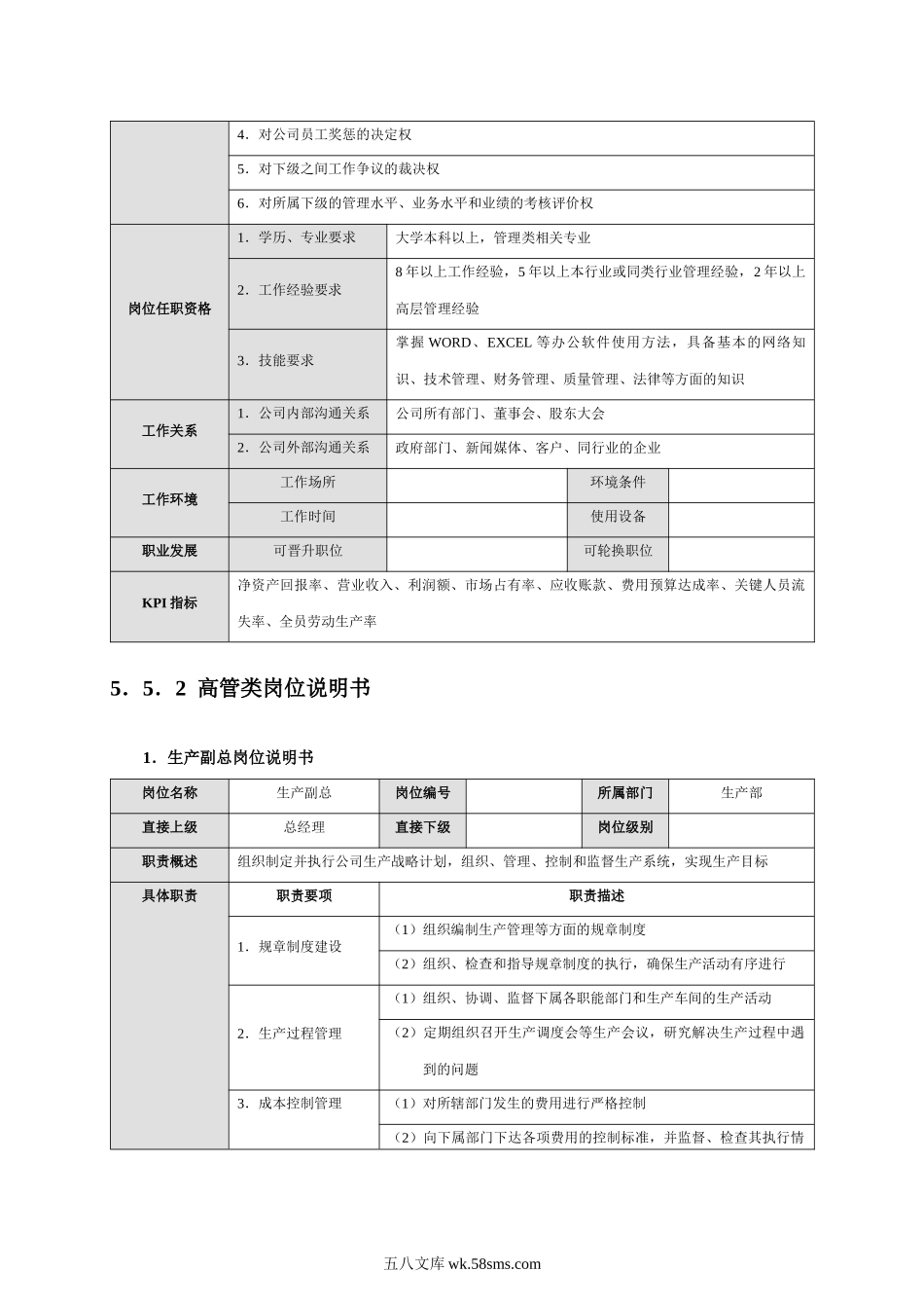 企业12大类岗位说明书.docx_第2页