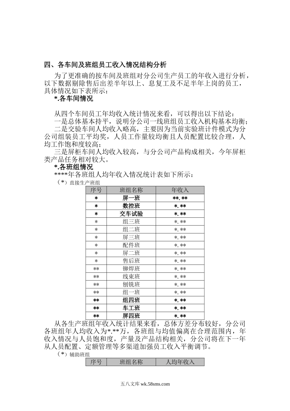 员工年度薪酬收入结构分析报告.doc_第3页