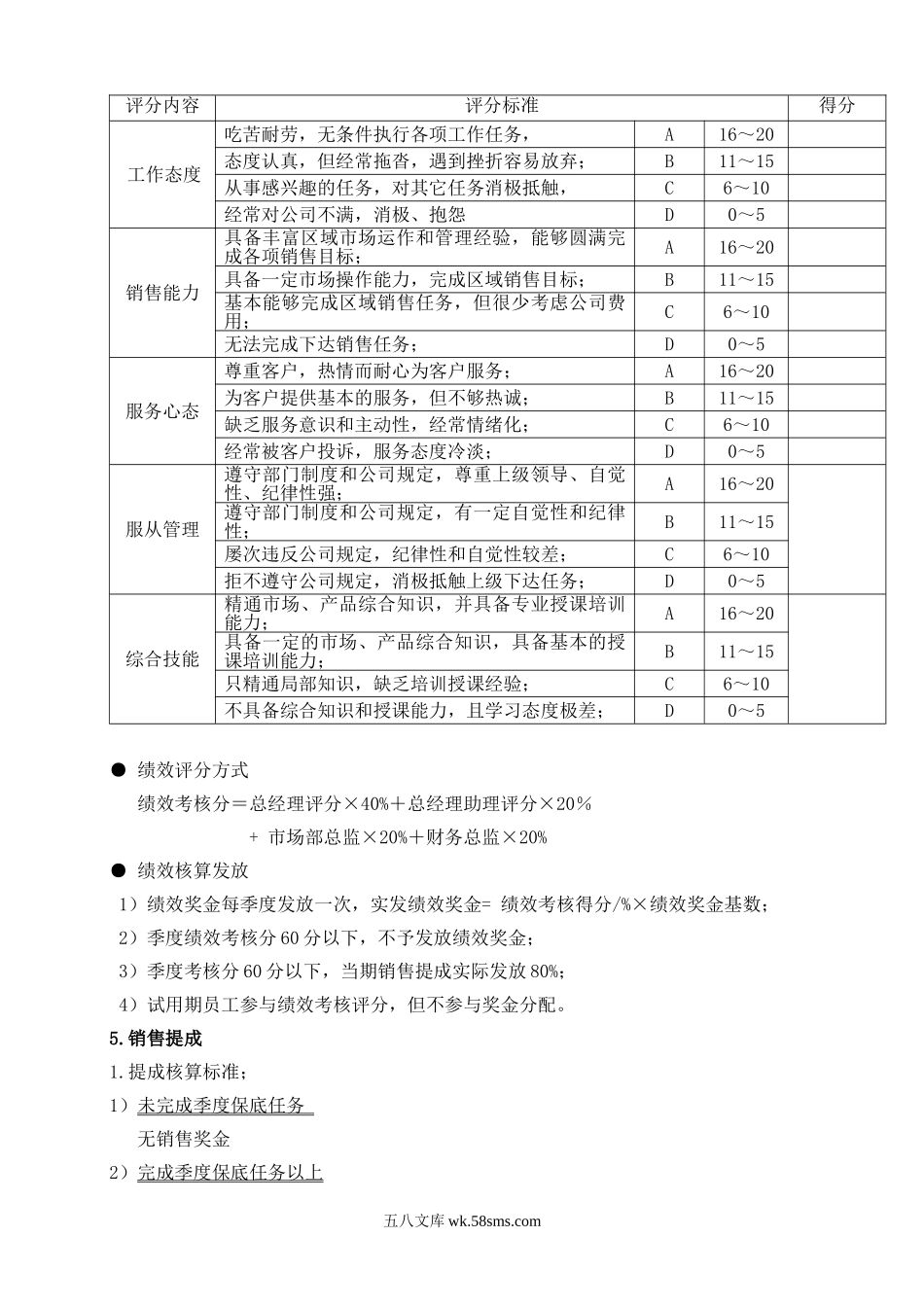 销售人员薪酬激励制度.doc_第3页