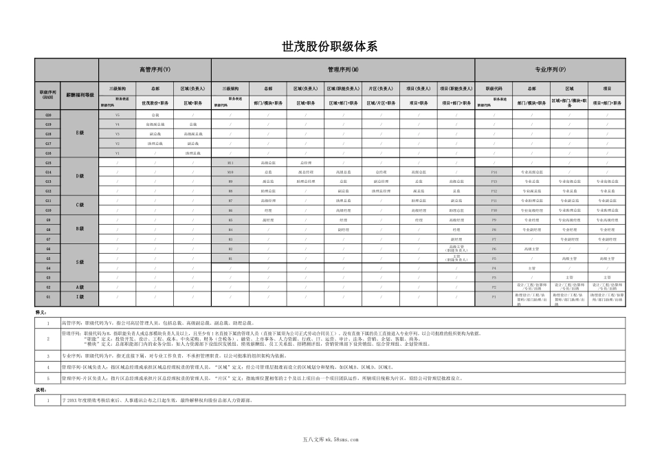 世茂股份职级体系.docx_第1页