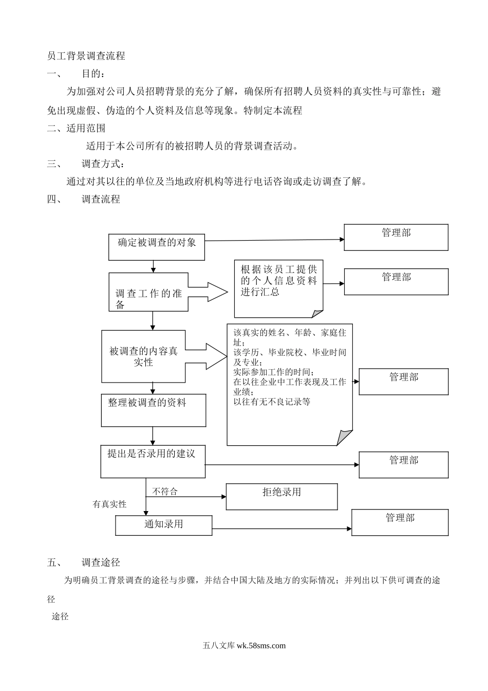 员工背景调查流程.doc_第1页