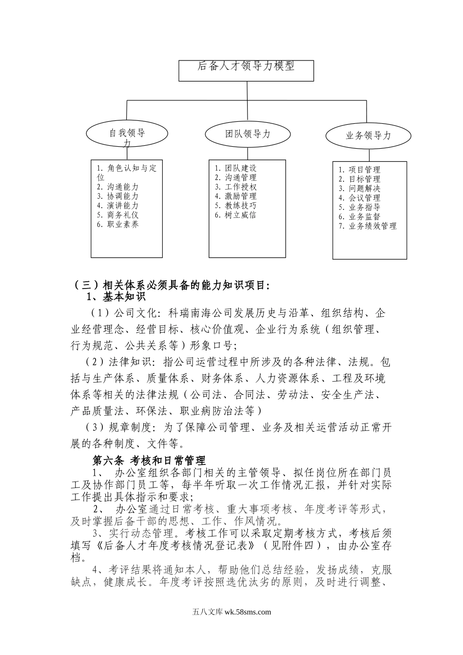 后备人才储备管理办法.doc_第3页