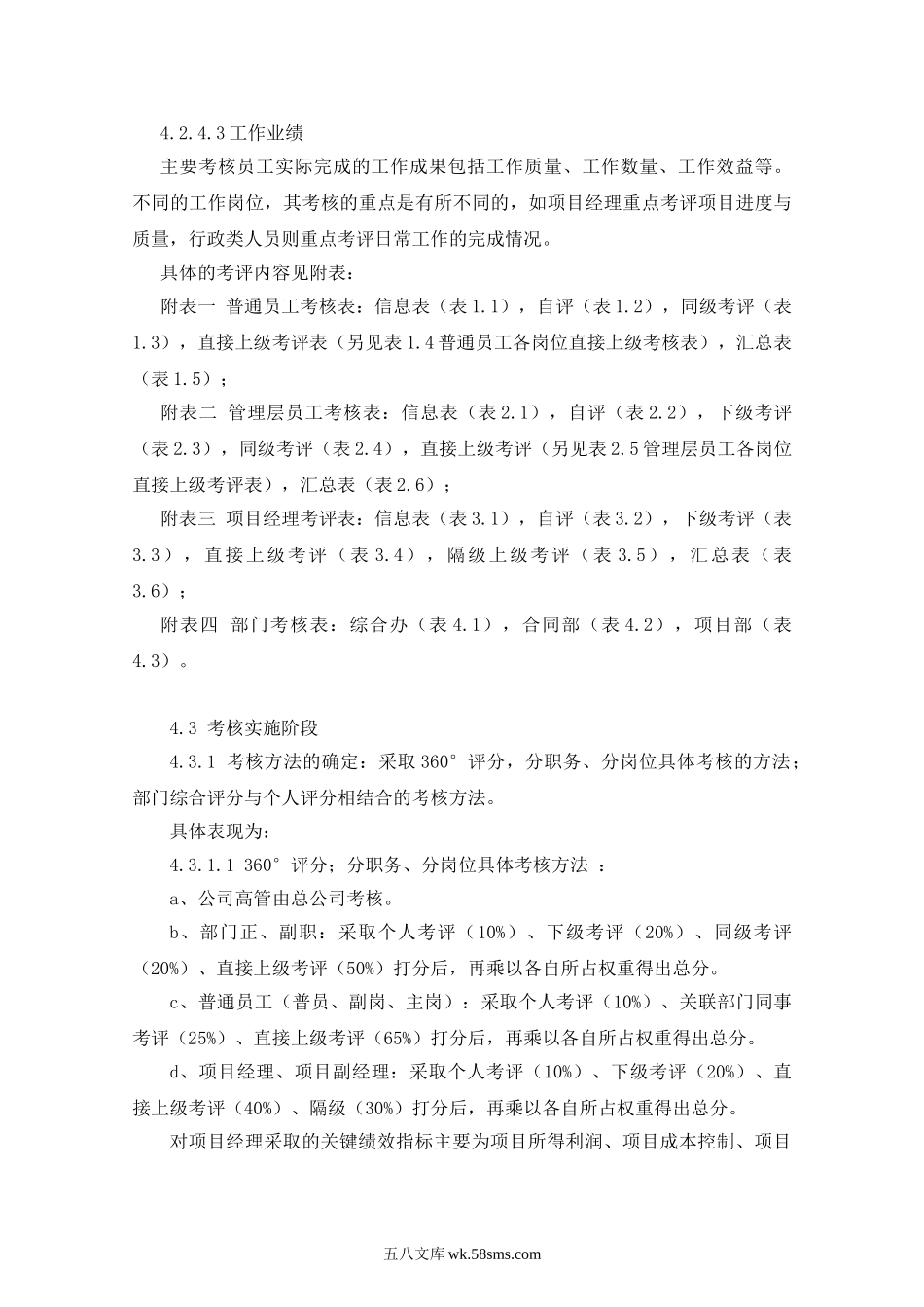 建筑装饰公司绩效考核的方案.doc_第3页