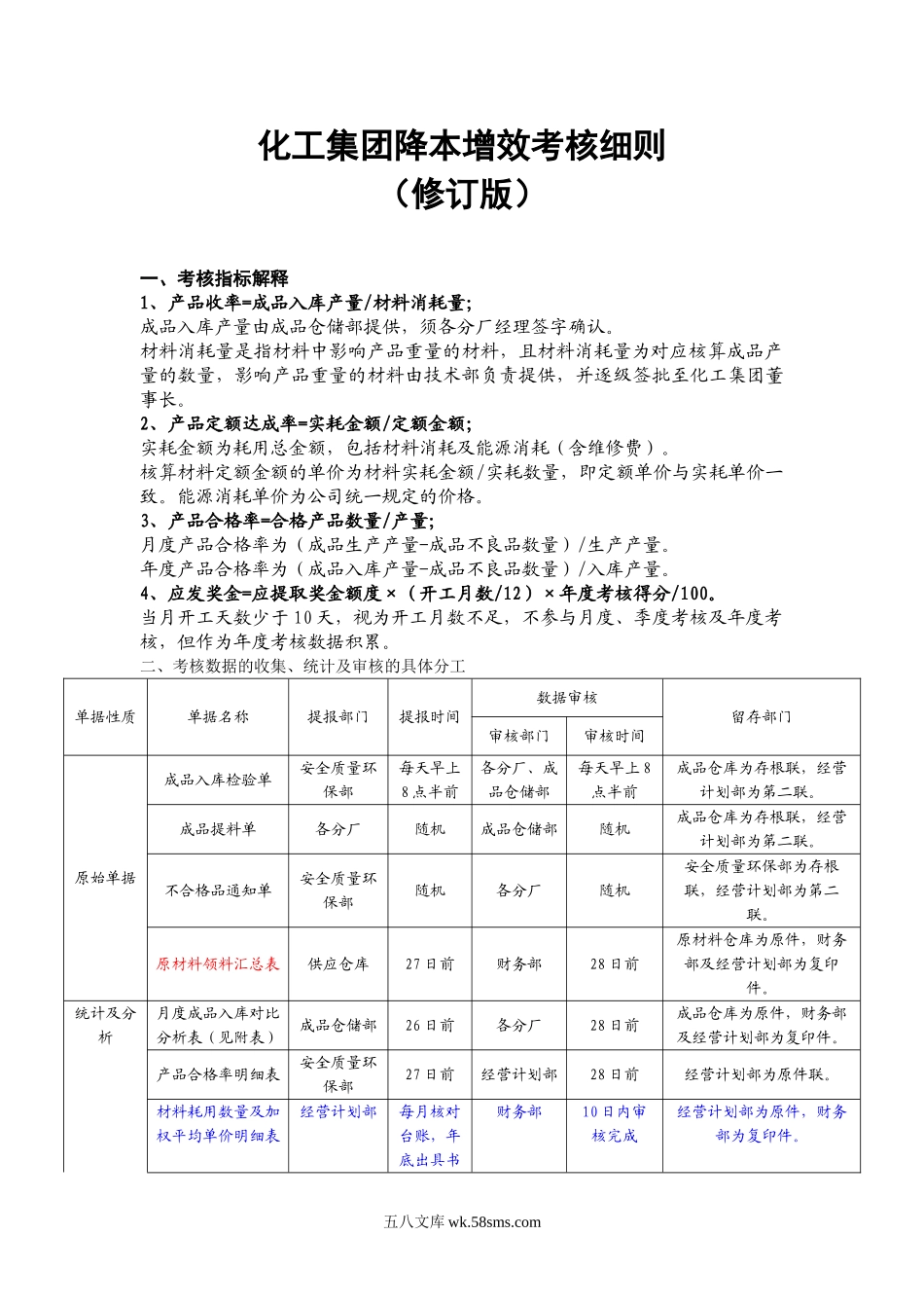 降本增效考核细则.doc_第1页