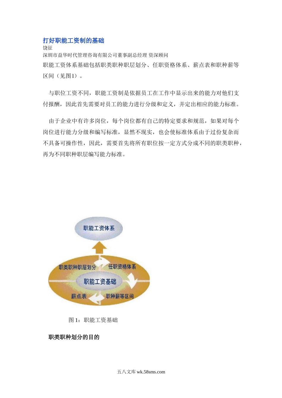 打好职能工资制的基础.doc_第1页