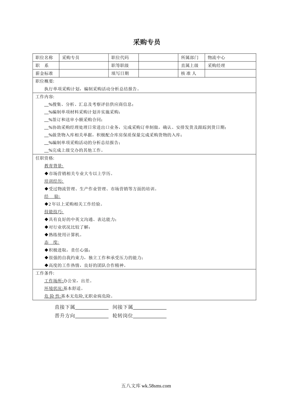 采购专员.doc_第1页