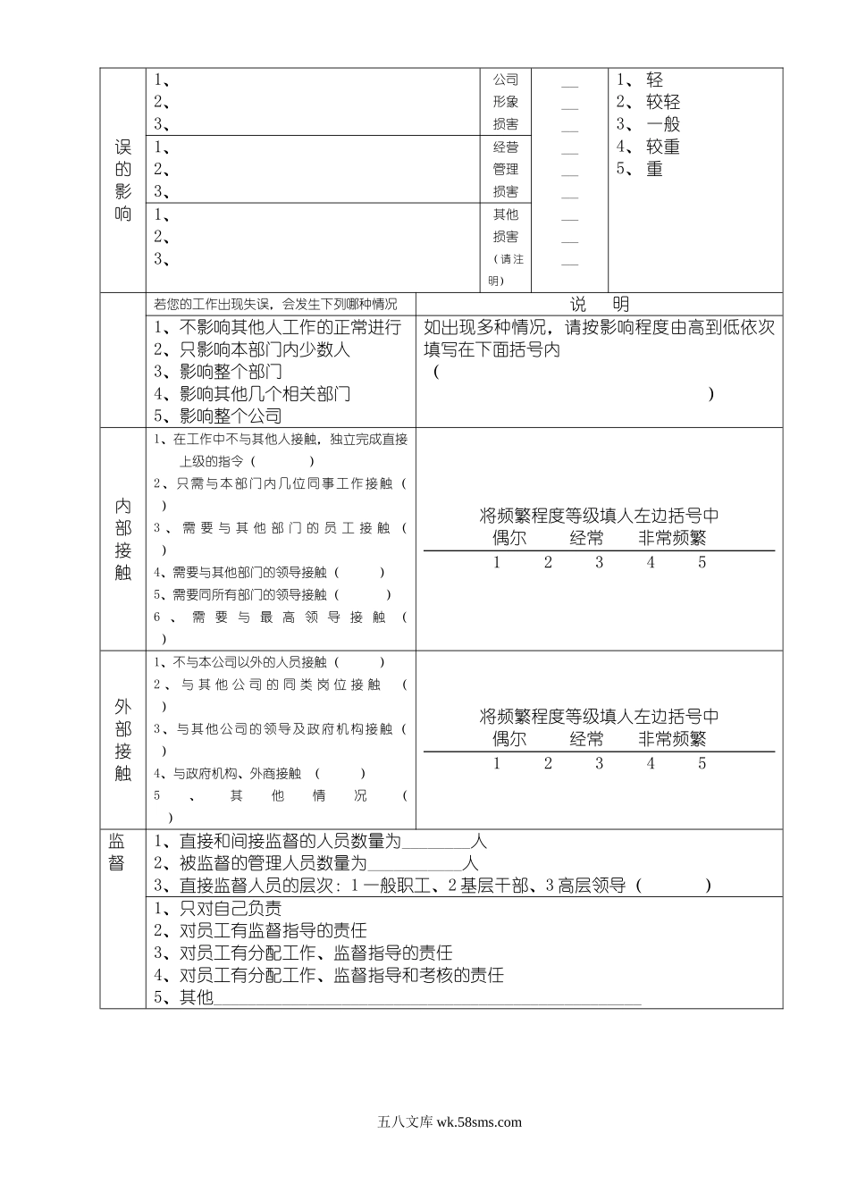 工作分析调查表.doc_第2页