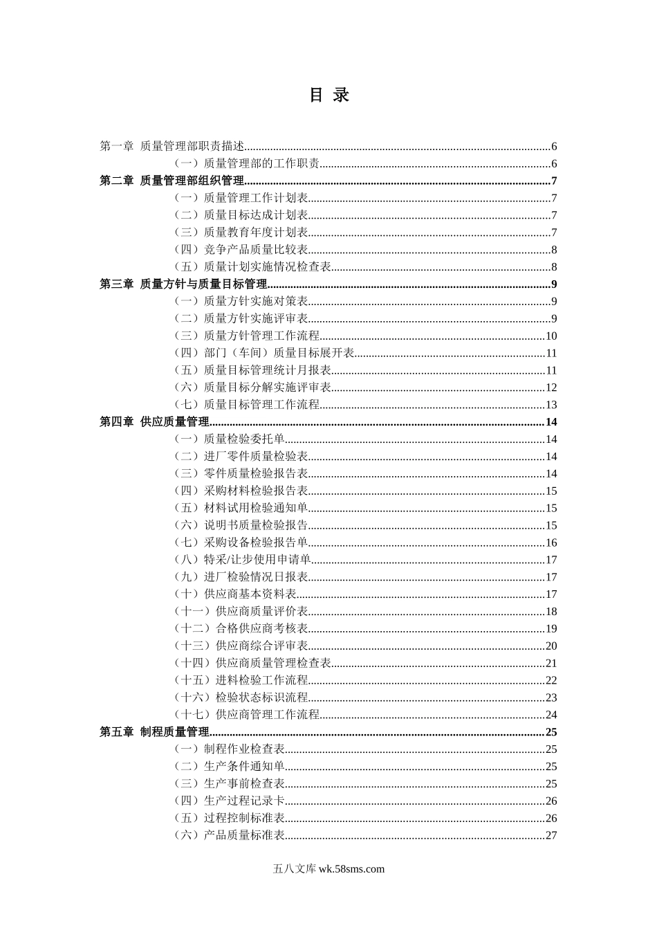 质量管理表格大全(100页).doc_第2页