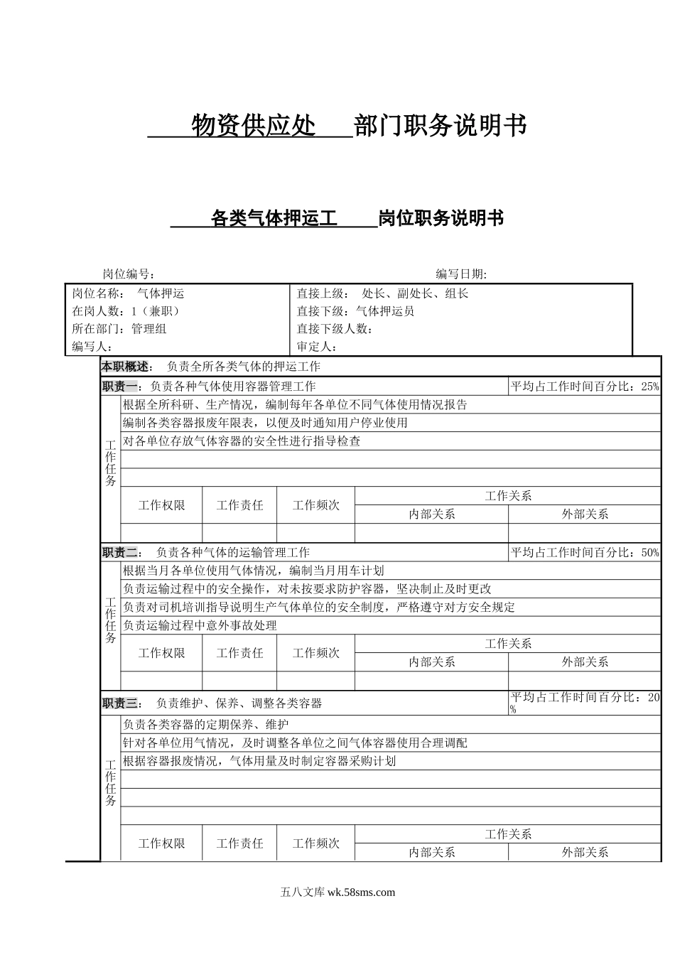 各类气体押运工职务说明书.doc_第1页