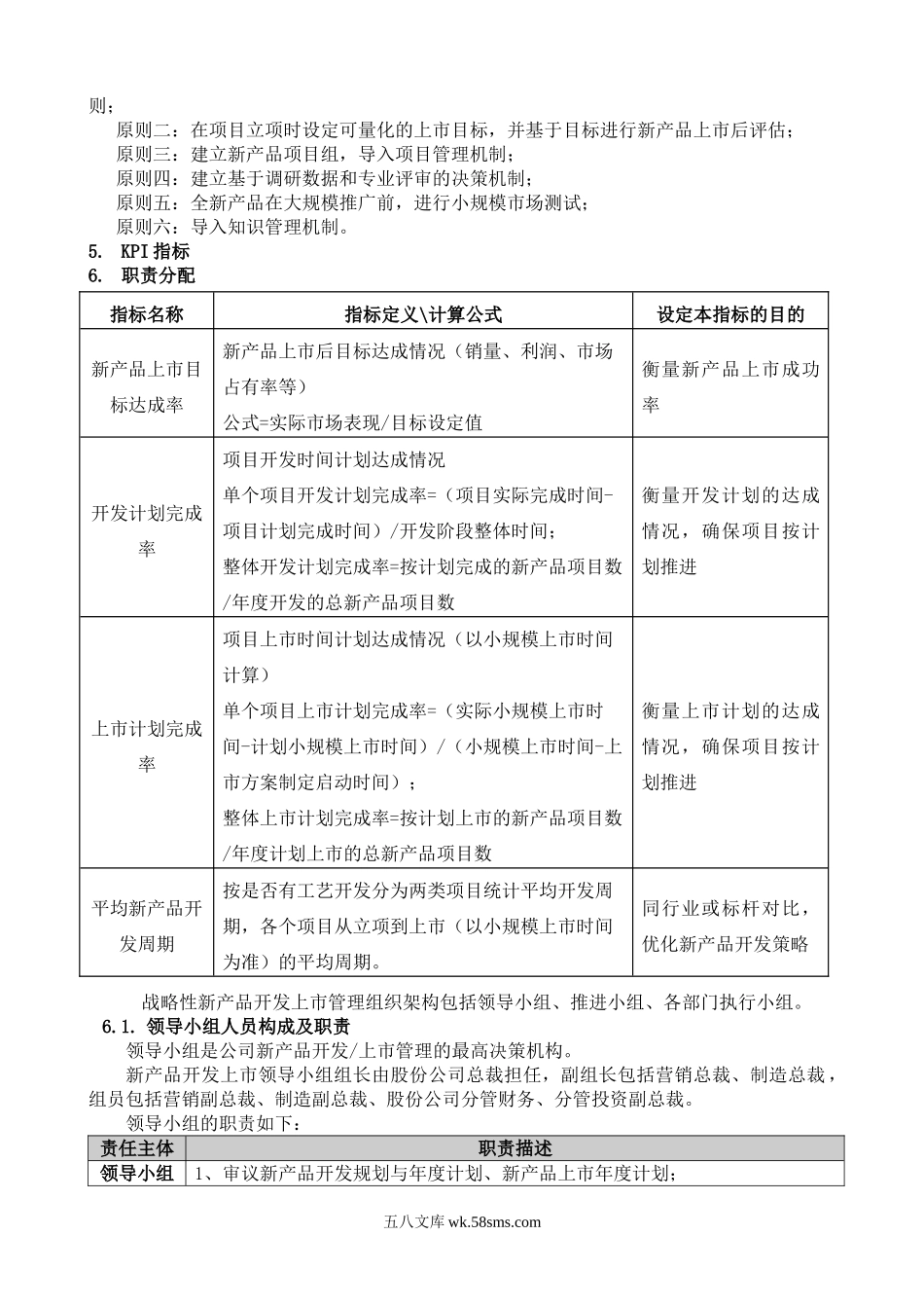 500强企业战略性新产品开发上市管理流程源文件.doc_第2页