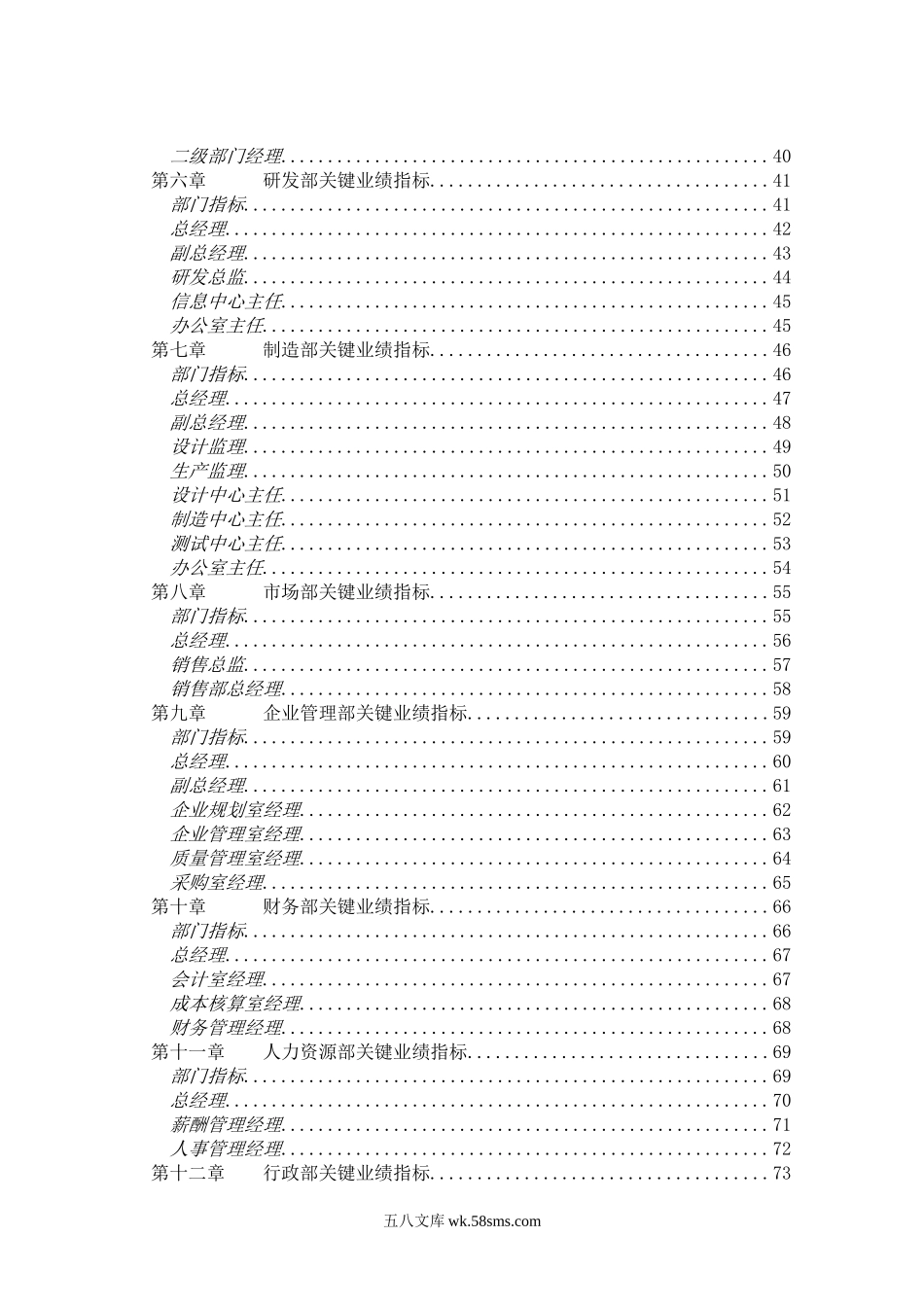 股份公司任务绩效指标库.doc_第3页