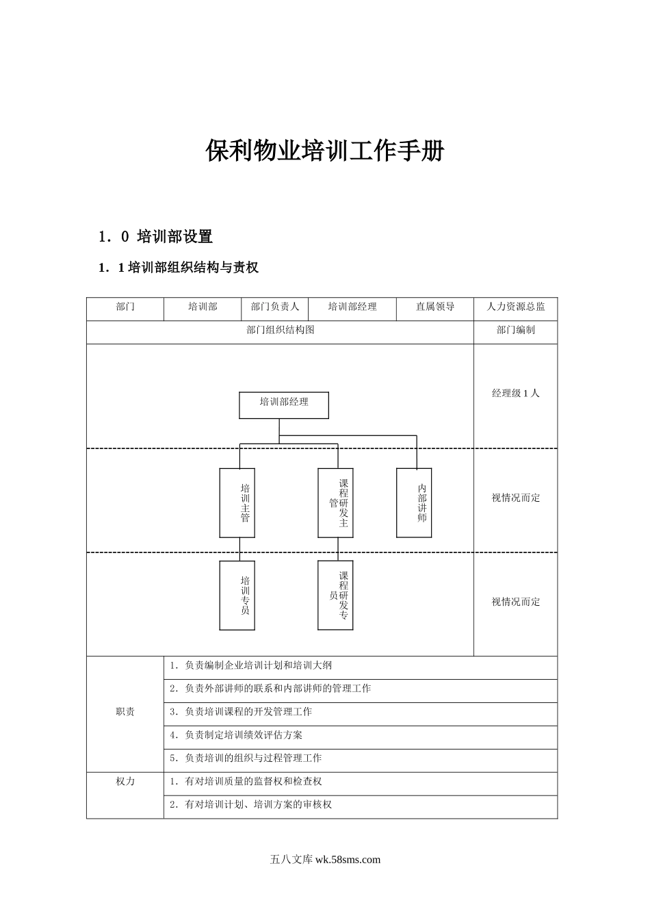 保利物业培训工作手册.doc_第1页