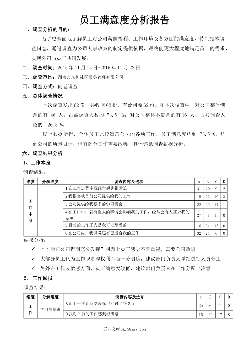 员工满意度分析报告.docx_第1页