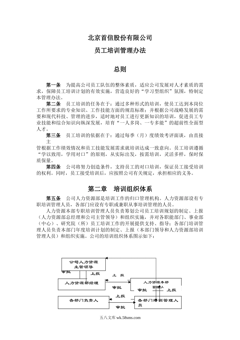 北京首信股份-员工培训管理办法（含表格）-DOC16页.doc_第2页