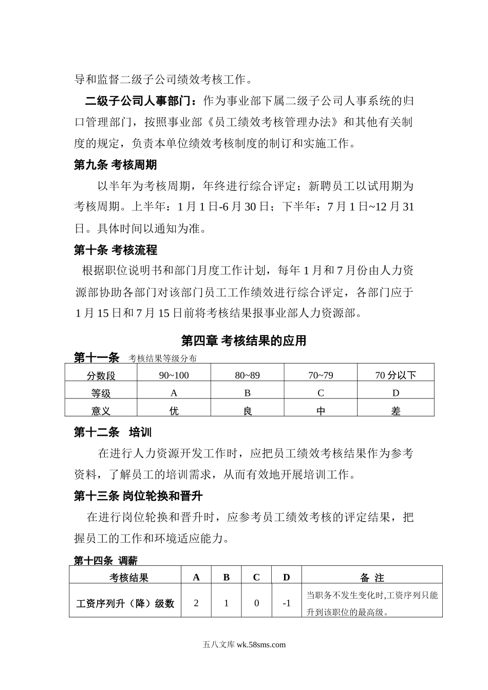 美的集团员工绩效考核管理办法.doc_第3页