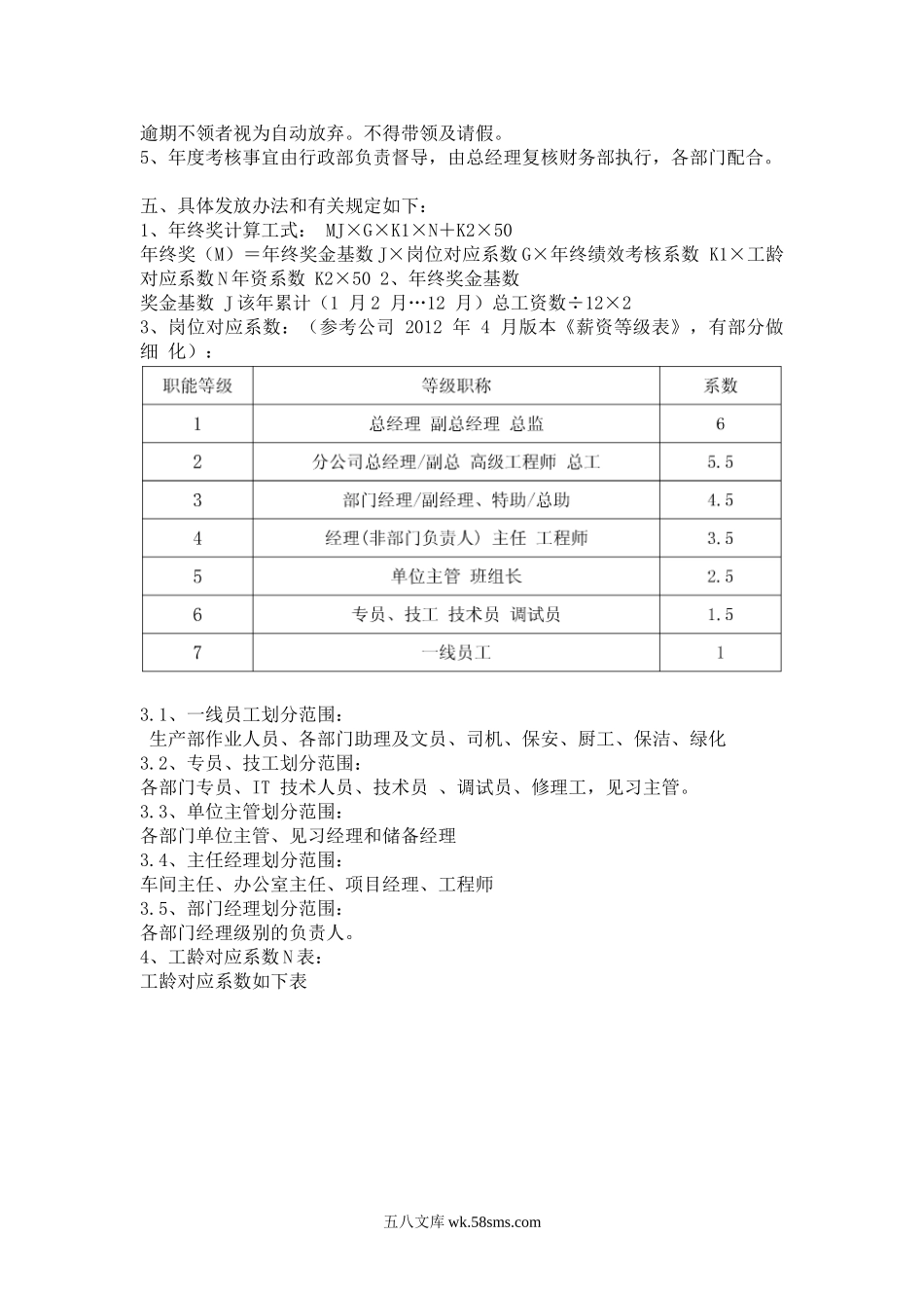 公司年终奖发放目的及办法.doc_第2页