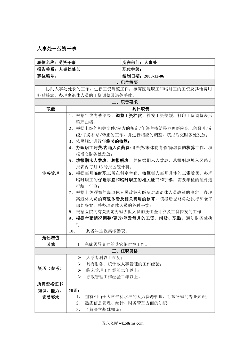 广安门典型职位说明书.doc_第2页