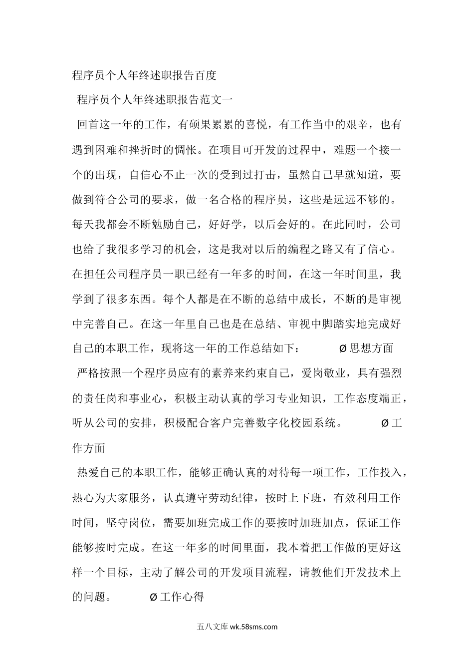 程序员个人年终述职报告.docx_第1页