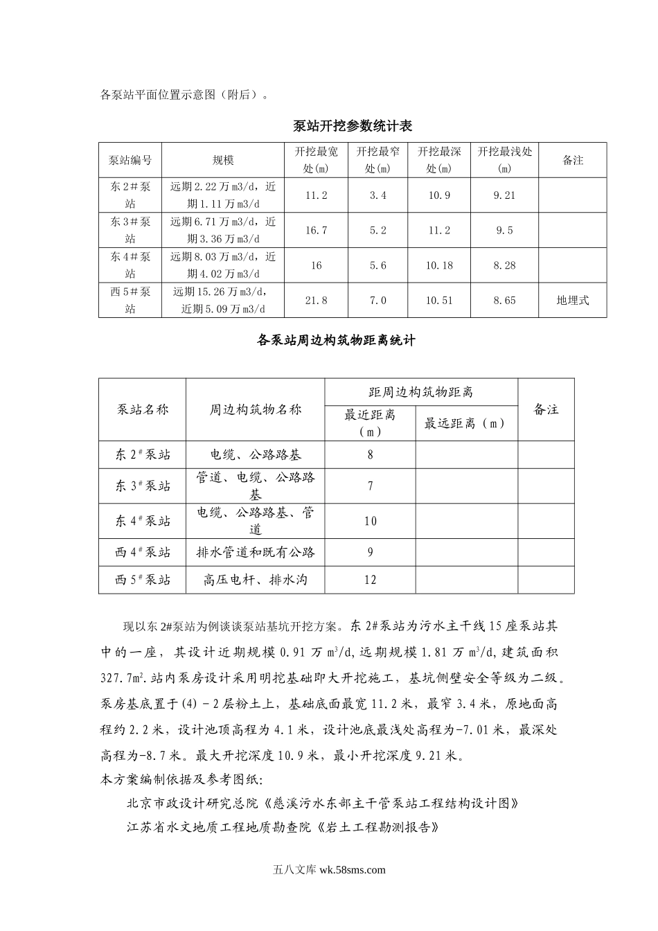 慈溪市某泵站泵房基坑开挖施工方案.doc_第2页