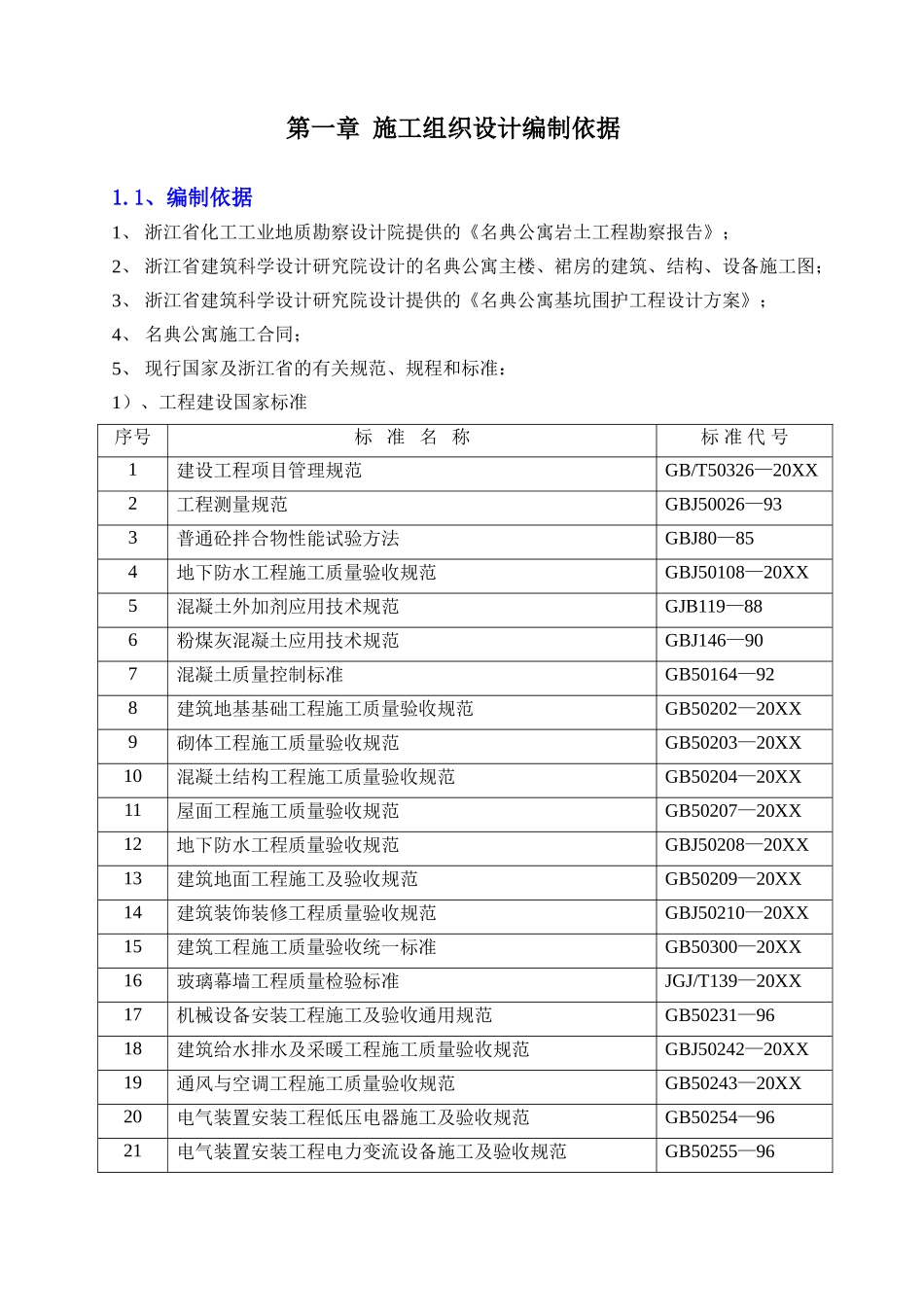 嘉兴市名典公寓施工组织设计.doc_第1页