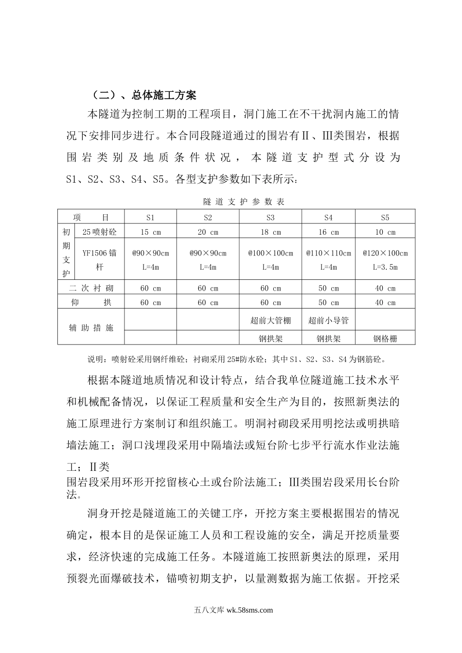 云南青山岭公路隧道施工组织设计.doc_第2页