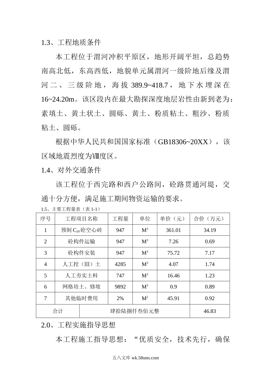 皂河砼构件施工组织设计.doc_第2页