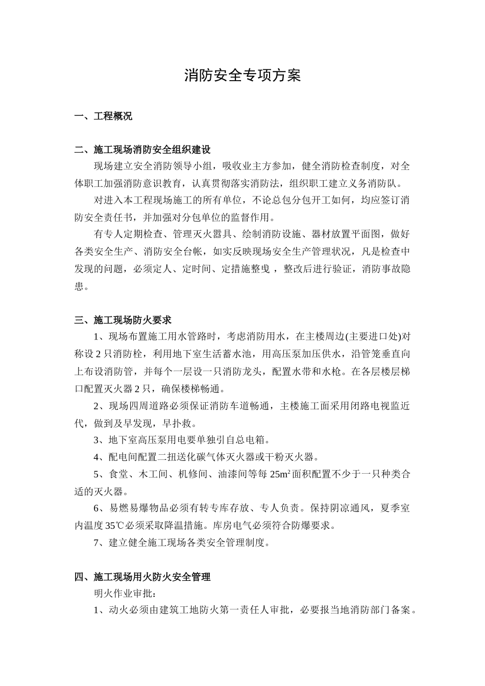 消防安全专项方案.doc_第1页