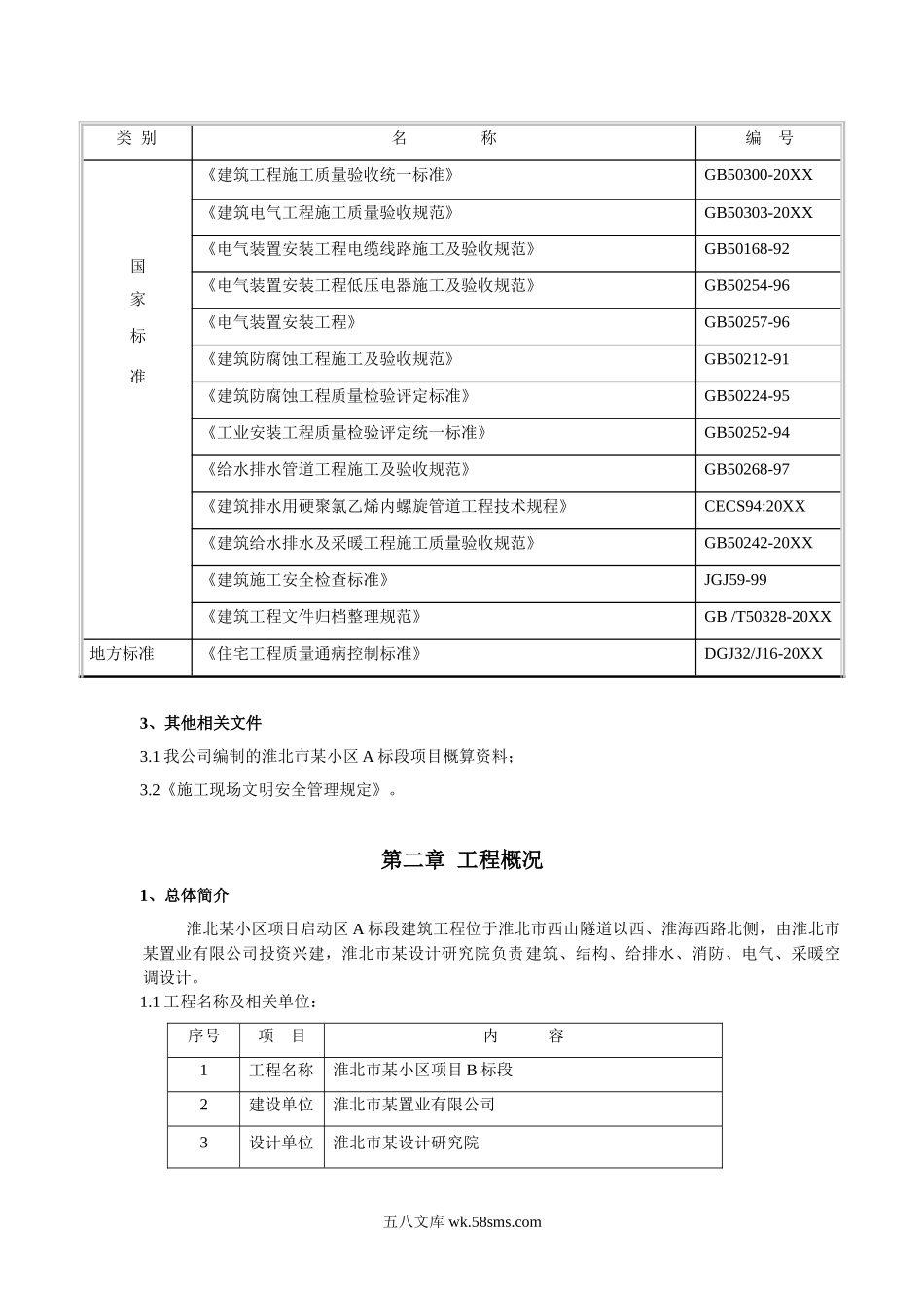 安徽某小区水电施工组织设计.doc_第2页