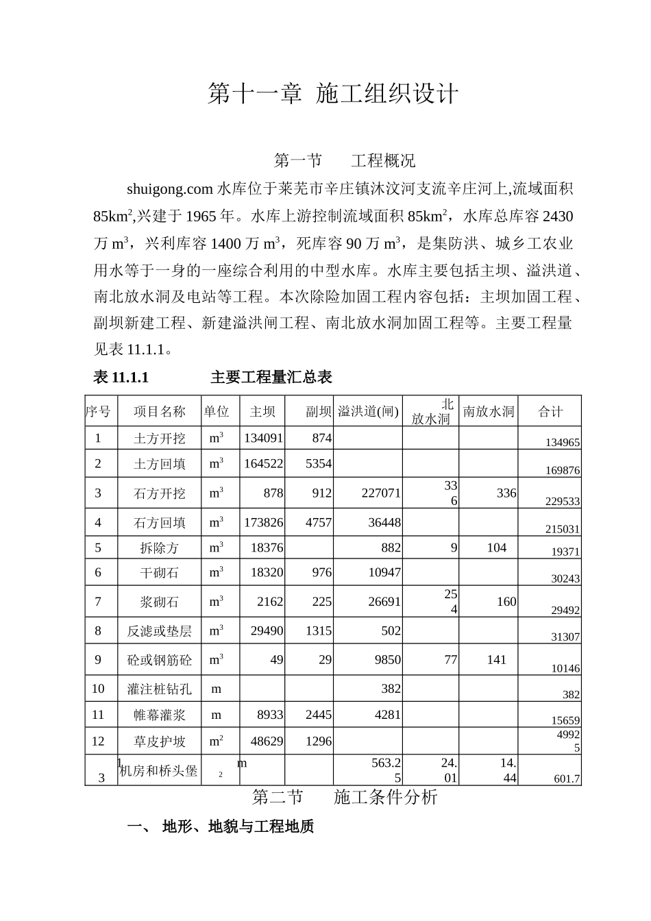 某某施工组织设计.doc_第1页