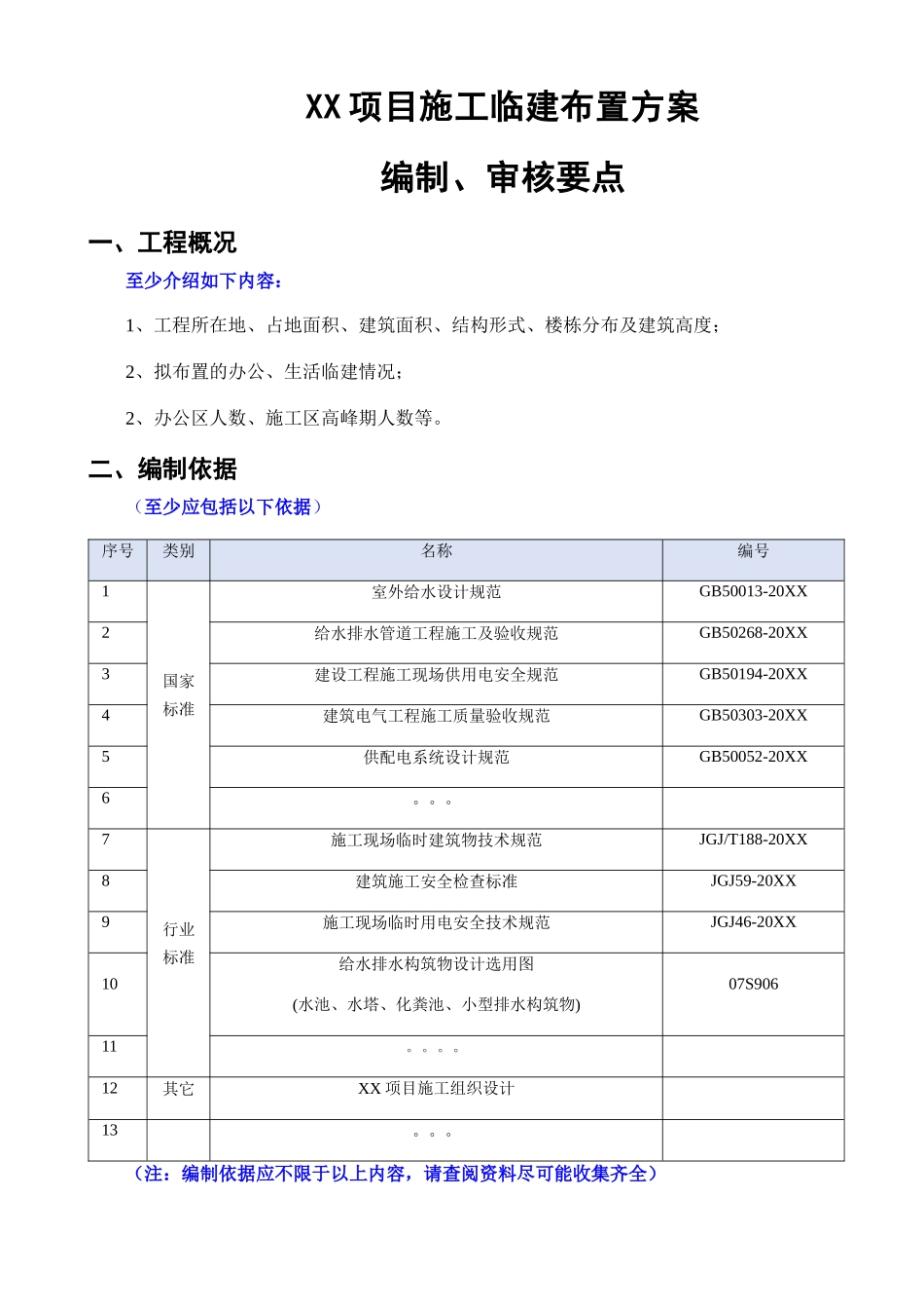 施工临建布置方案（编制审核要点）.docx_第1页