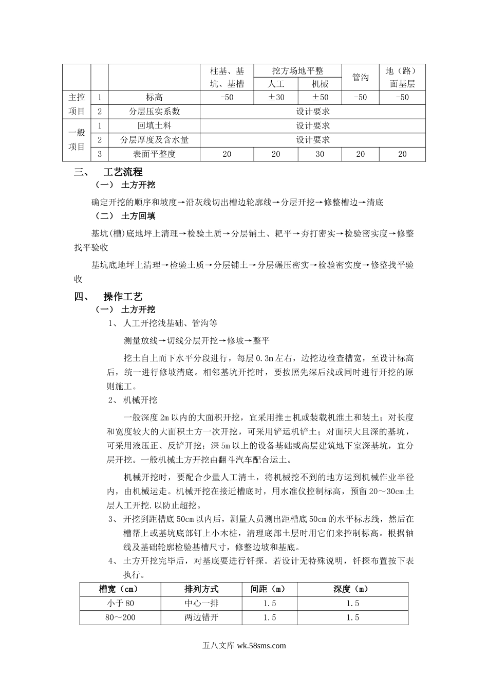 土方开挖和回填工程.doc_第2页