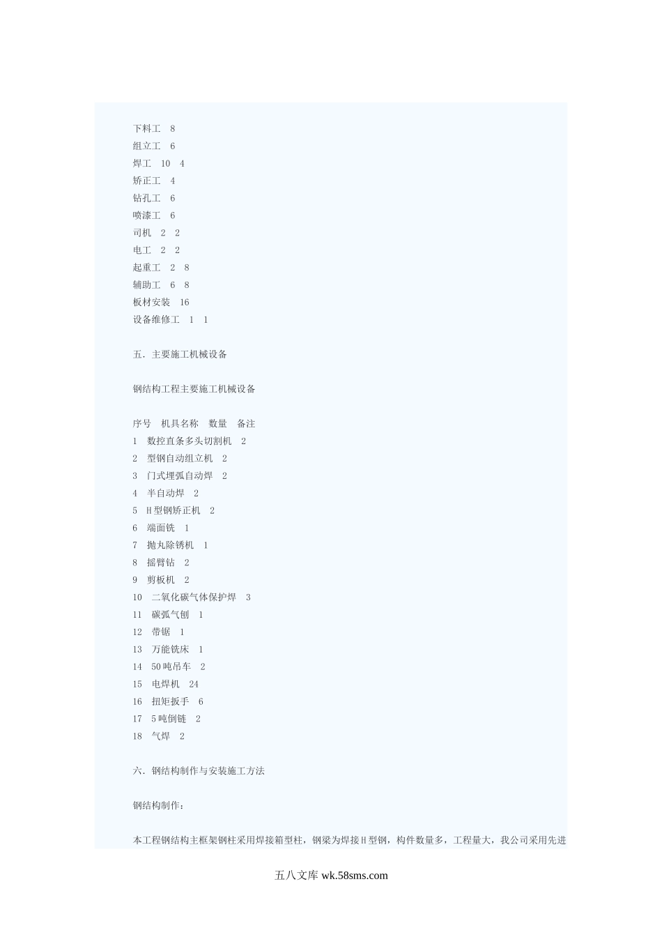 广东路联华购物中心工程钢结构工程施工方案.doc_第2页