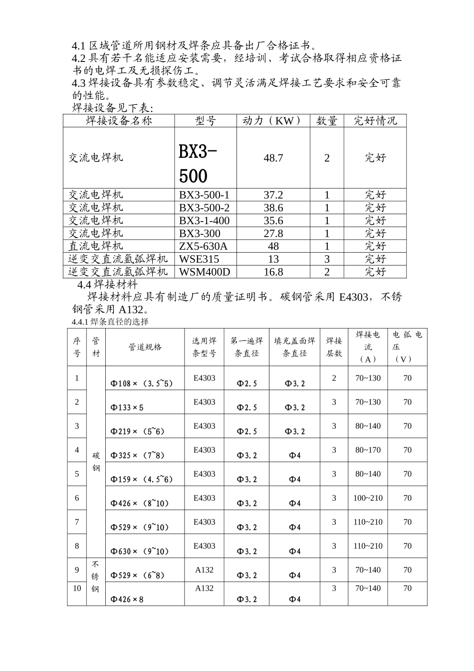 氧气站区域管道焊接方案.doc_第3页