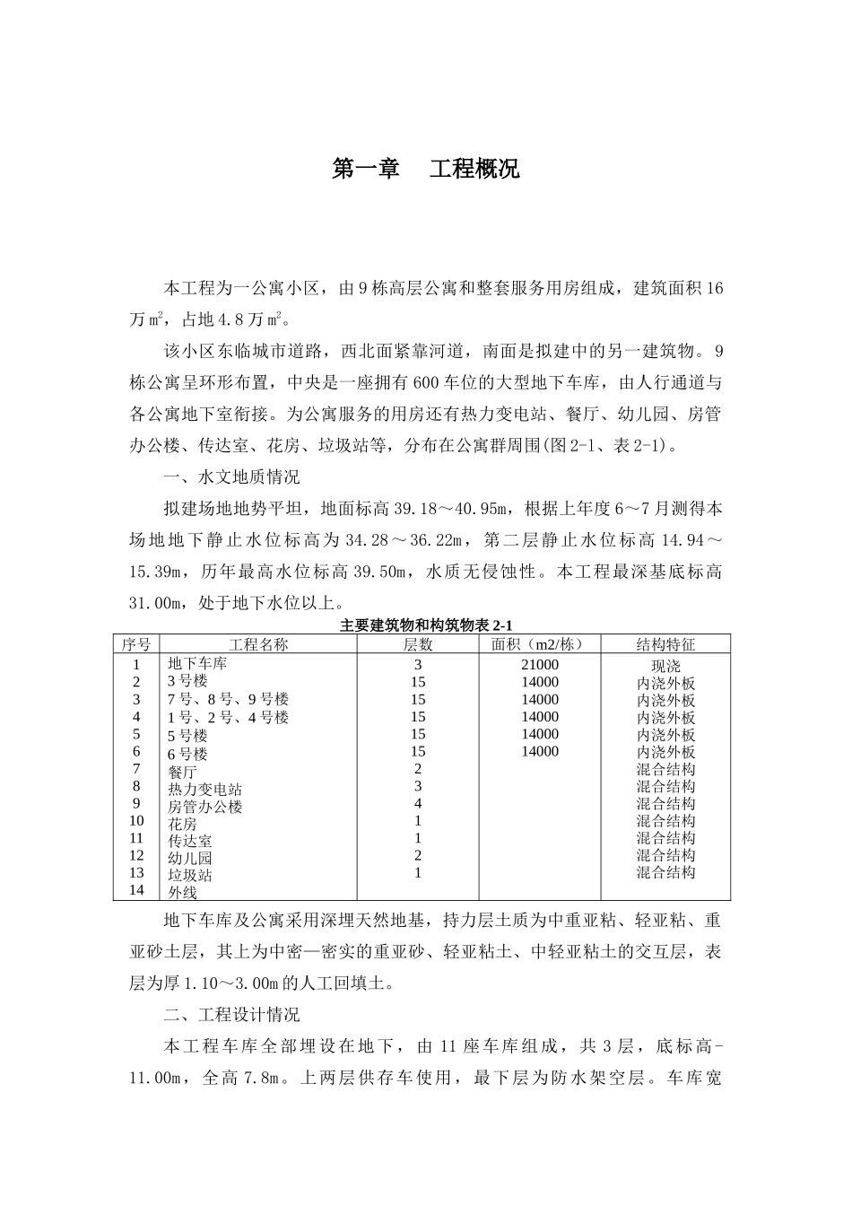 栋高层公寓群施工组织设计.doc_第3页