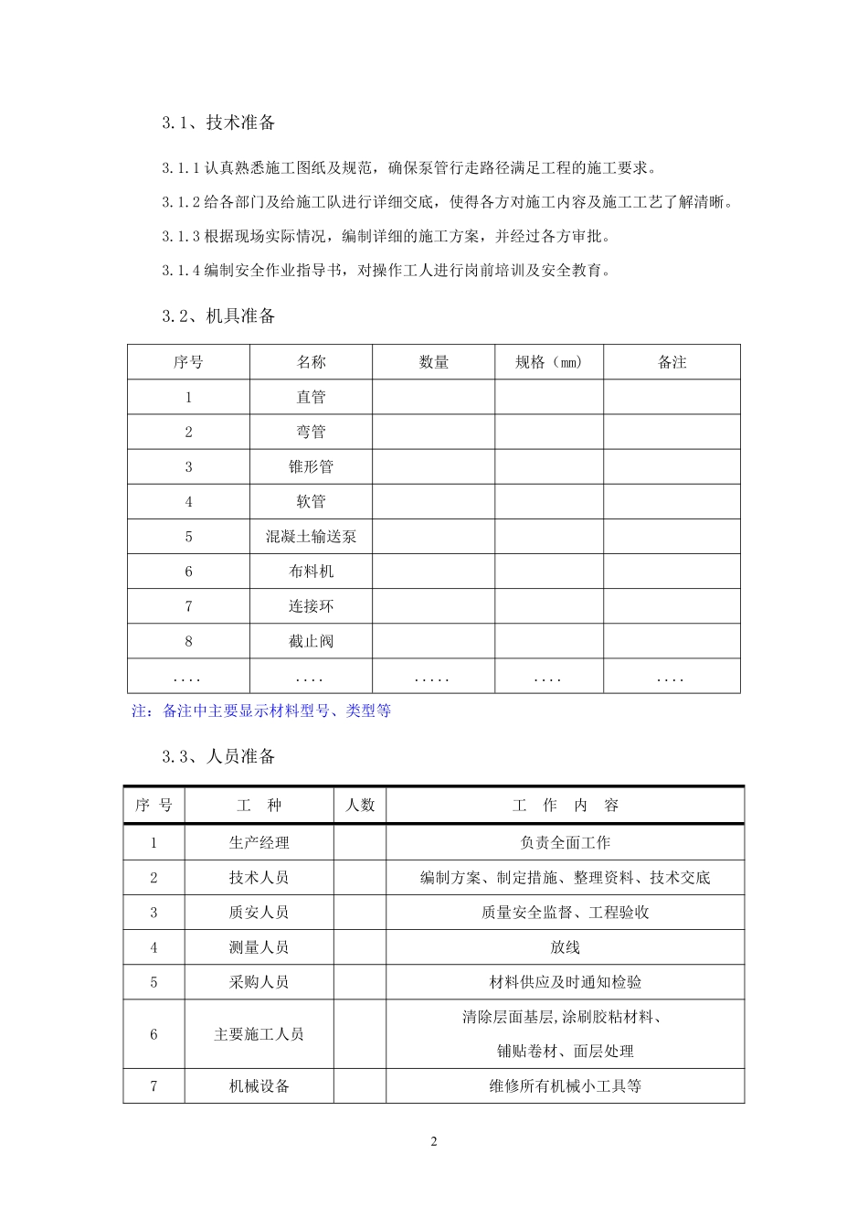 xx项目超高层核心筒布料机施工方案编制审核要点.pdf_第2页