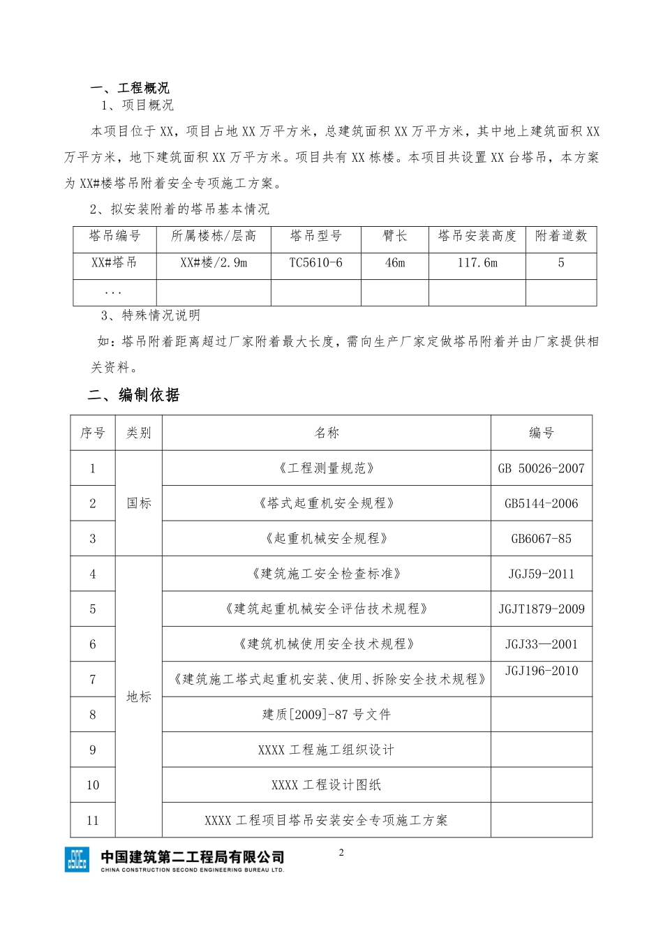 塔吊附着安全专项施工方案（模板）.pdf_第3页